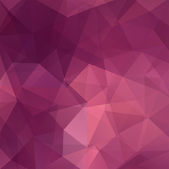 Abstract geometric style pink background. Vector illustration
