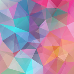 abstract background consisting of triangles, vector illustration