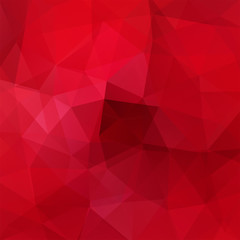 abstract background consisting of red triangles, vector illustration