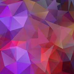 abstract background consisting of purple triangles, vector illustration