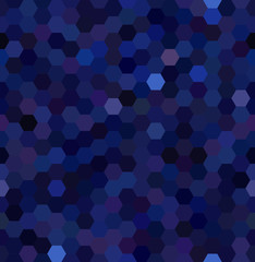seamless abstract mosaic background. Hexagons geometric backdrop