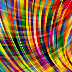 Abstract colorful background with smooth lines. Color waves