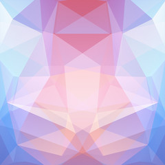 Abstract polygonal vector background. 