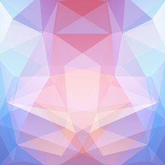 Obraz premium Abstract polygonal vector background. 