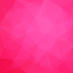 Abstract background consisting of pink triangles. 