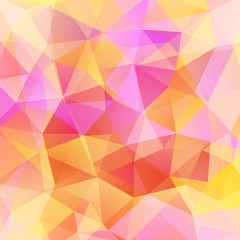 Abstract polygonal vector background. Colorful geometric vector