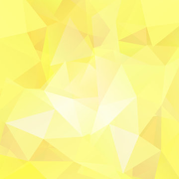 abstract background consisting of yellow triangles