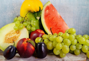 Vegetables and fruits in the autumn diet
