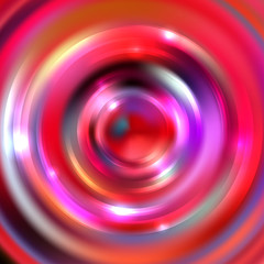 Abstract circle background, Vector design. Glowing spiral. 