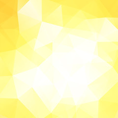 abstract background consisting of yellow, white triangles