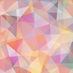 abstract background consisting of pastel triangles