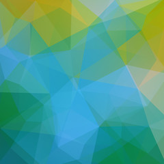 Fototapeta premium Polygonal vector background. Can be used in cover design