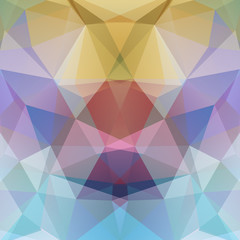 Abstract mosaic colorful background. Triangle geometric background