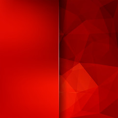 Obraz premium Abstract background consisting of triangles. 