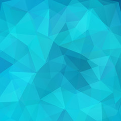 Obraz premium Abstract geometric style blue background. Vector illustration