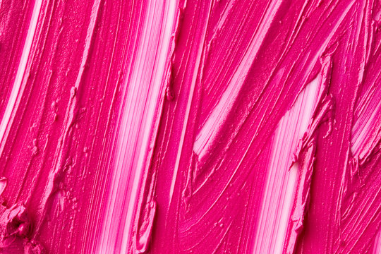 Texture Of Pink Lipstick