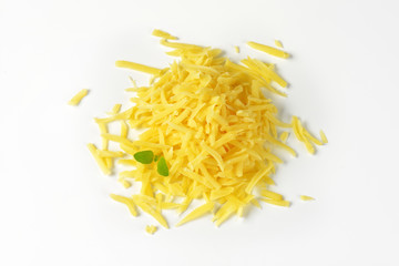 grated Swiss cheese