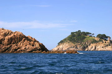 spanische Felsenküste