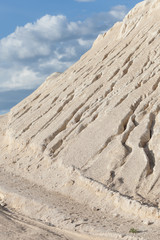 Fototapeta na wymiar песчаный карьер