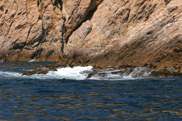 spanische Mittelmeerk&uuml;ste, Wellen und Strand