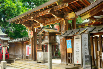 Fototapeta na wymiar Shitaya Shinto shrine, Tokyo, Japan