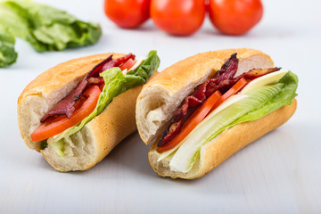 Fresh sandwich.