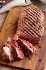 Marbled beef steak