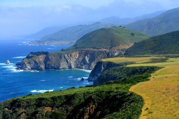 Naklejka premium Big Sur California