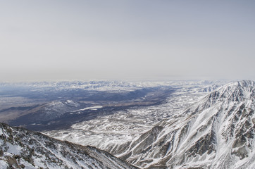 Obraz premium The endless expanses of the Siberian mountains