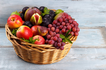 Fresh organic fruits