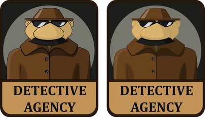 logo for a detective agency