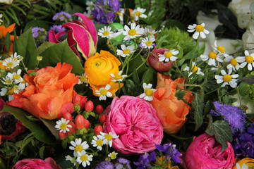 Mixed spring bouquet