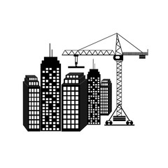 construction icon, vector illustration