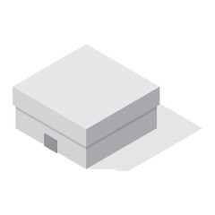 Move service box vector illustration