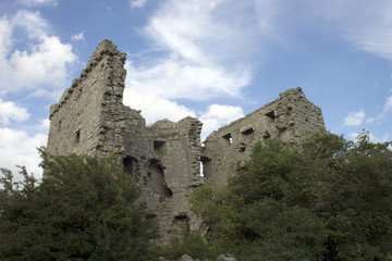 Fototapeta na wymiar Tower Ruins