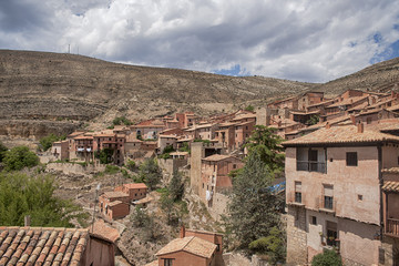 Fototapeta na wymiar Municipio de Albarracín en la provincia de Teruel, España