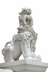 Fototapeta na wymiar Symbolic traditional thai statue