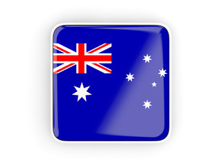 Flag of australia, square icon
