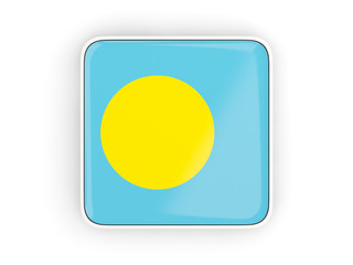 Flag of palau, square icon