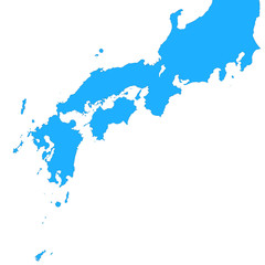 西日本地図