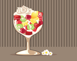 fruit glass