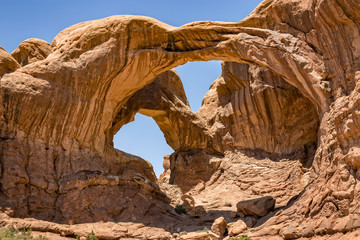 Double Arch, Arches National Park, Utah, USA