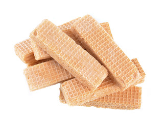 Wafers with chocolate
