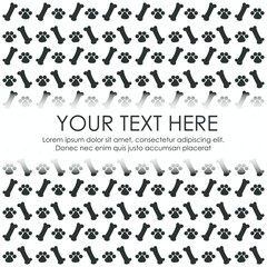 Naklejka premium pet shop logo icon Vector 