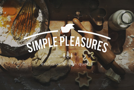Simple Pleasure Clarity Simplify Pleasure Simpler Concept