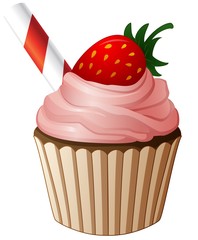 Birthday cake cartoon