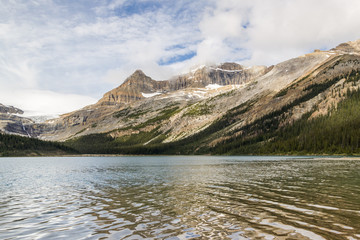 Morning calm Bow Lake, Banff National Park, ALberta, Canada