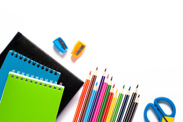 Fototapeta premium School and office supplies.