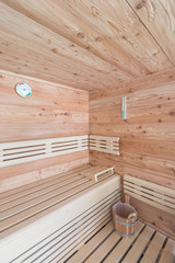 Fototapeta na wymiar Sauna, Wellnessbereich