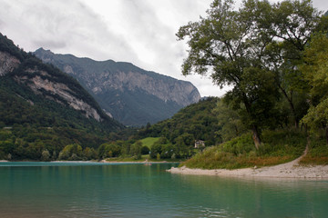 LAGO DI TENNO IN TRENTINO ALTO ADIGE